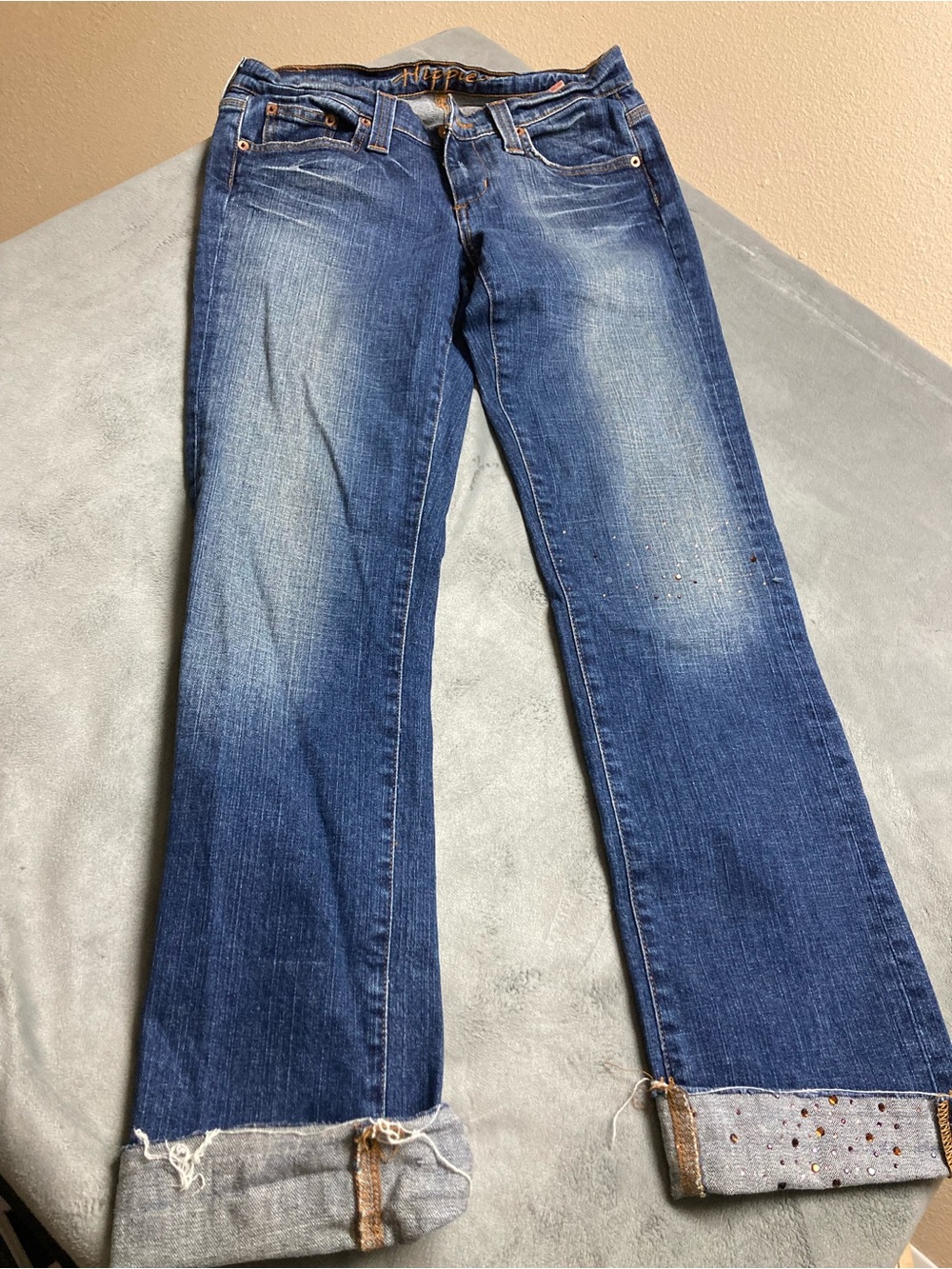 Hippie Brand Jeans Size 28 jewel design